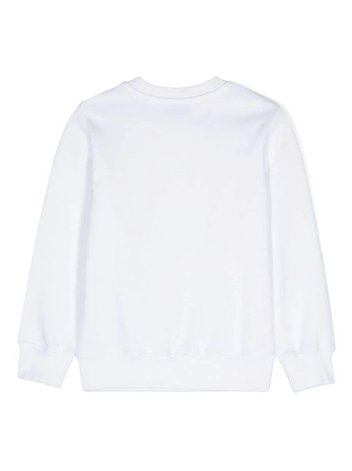 sweatshirt girl white MOSCHINO KIDS | H7F05RLCA59/10101